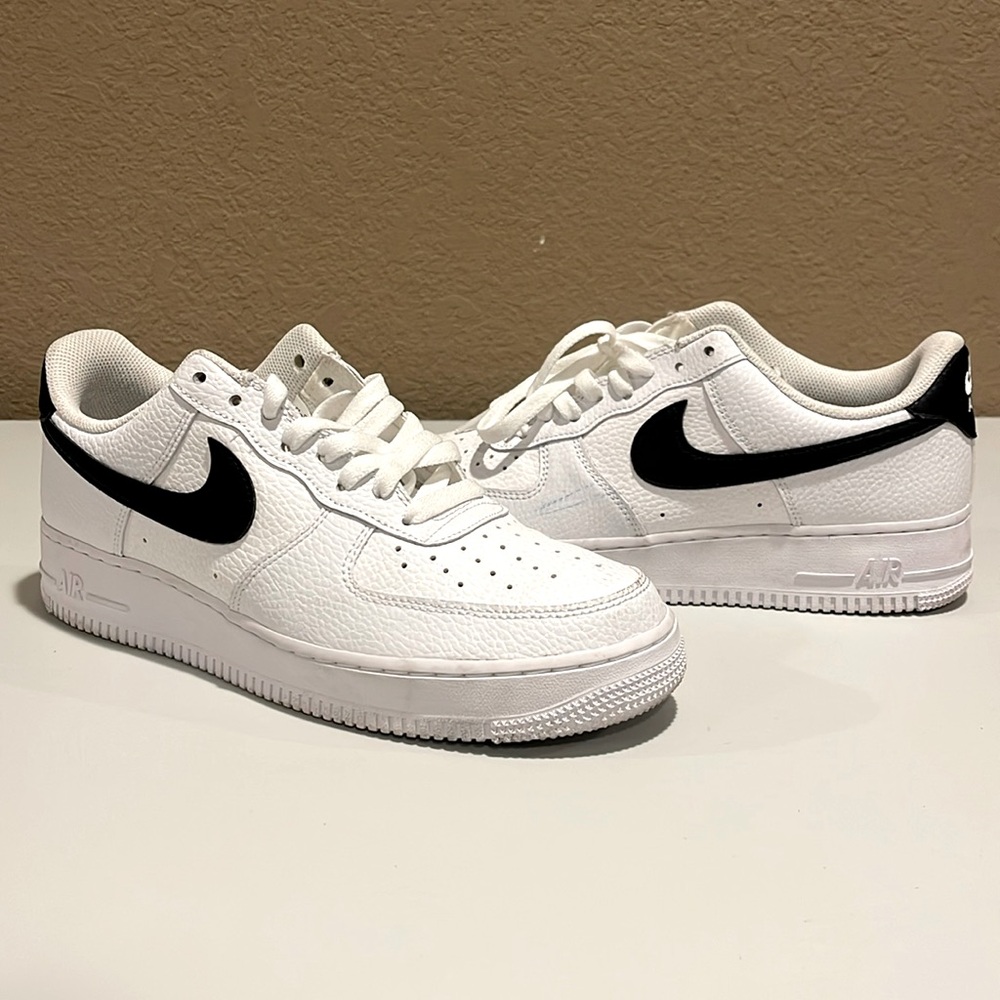 Nike Air Force 1 Black & White (Men’s)